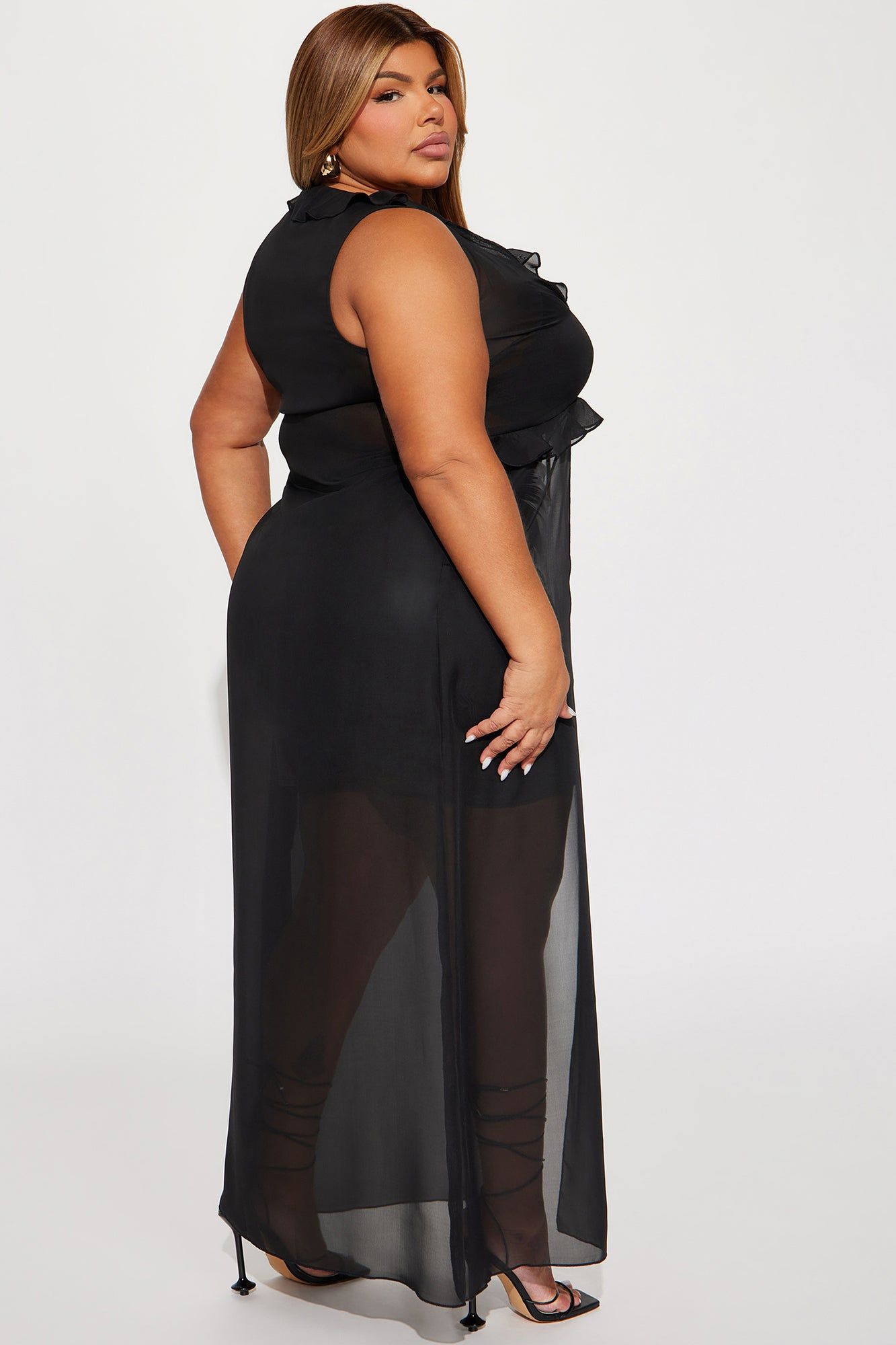 Maranta Maxi Top - Black sold by Fashion Nova product image thumbnail 3