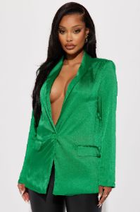 Abby Blazer - Green sold by Fashion Nova