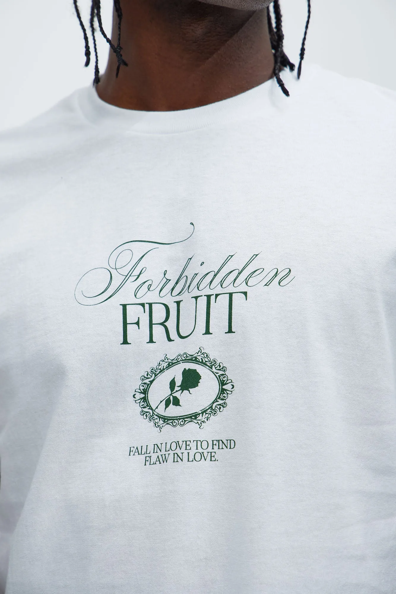 Forbidden Fruit Short Sleeve Tee - White sold by Fashion Nova product image thumbnail 4