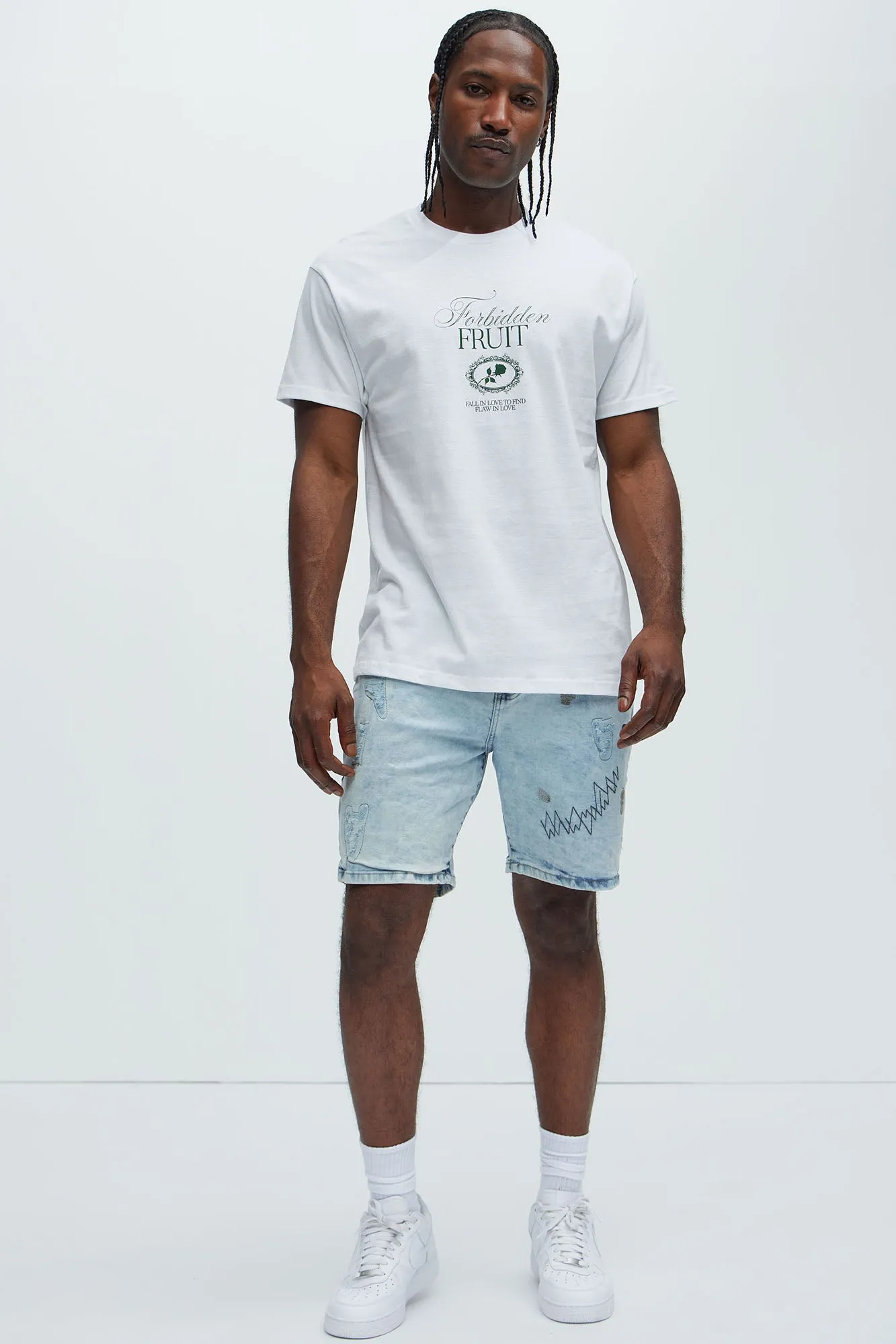 Forbidden Fruit Short Sleeve Tee - White sold by Fashion Nova product image thumbnail 2