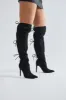Prove It To You Thigh High Boots - Black sold by Fashion Nova