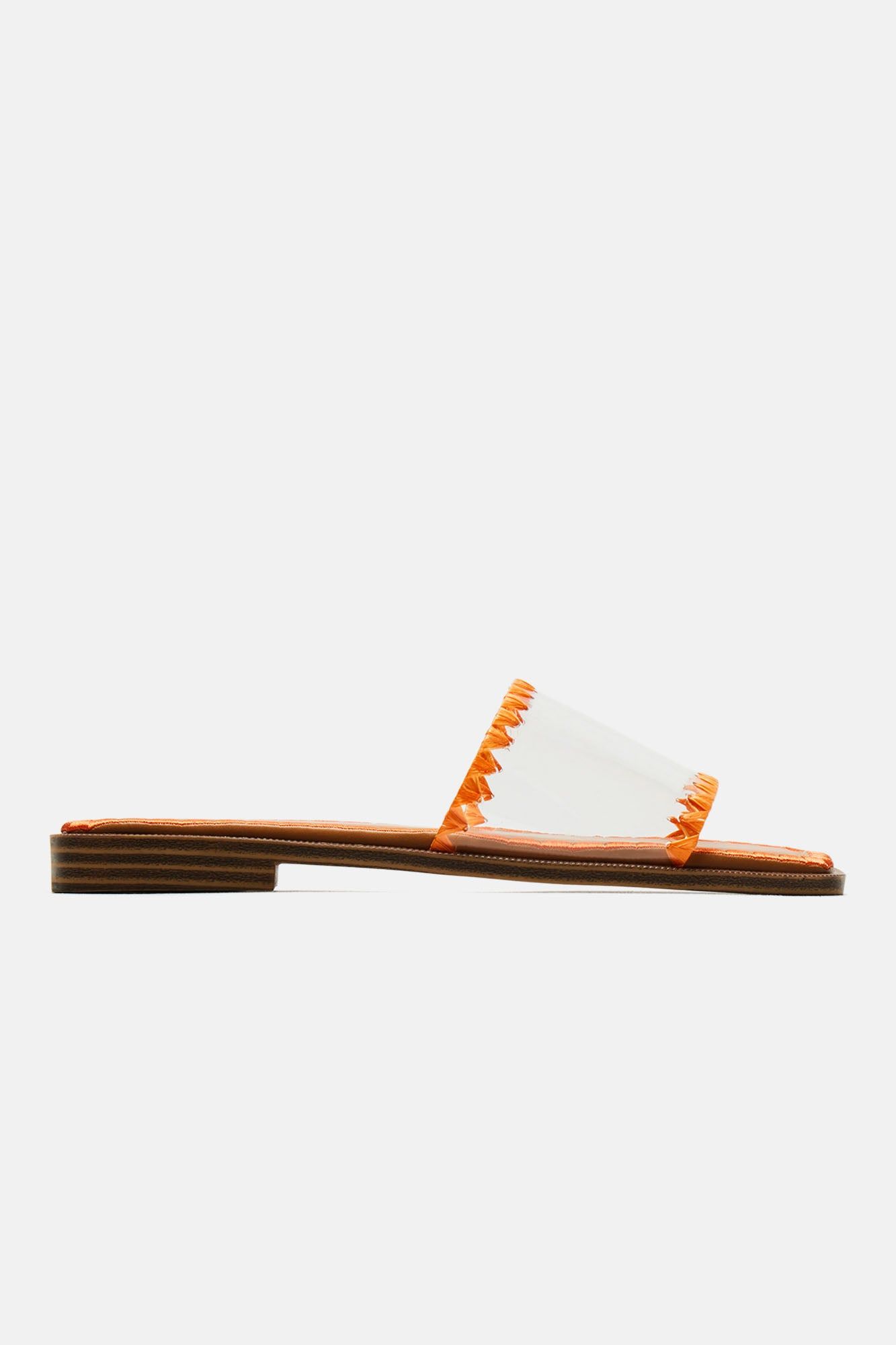 Alani Square Toe Slides - Orange sold by Fashion Nova product image thumbnail 5