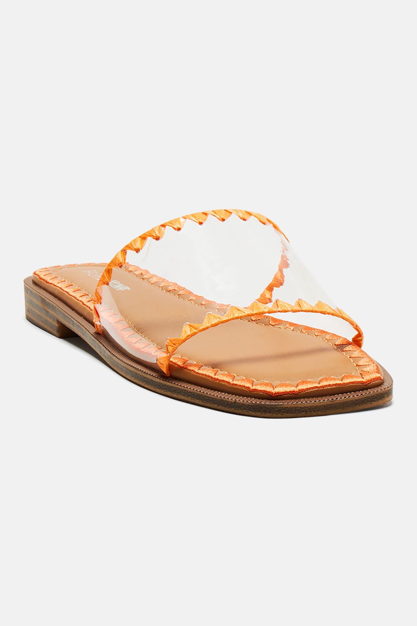 Alani Square Toe Slides - Orange sold by Fashion Nova product image thumbnail 2