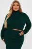 Hayden Sweater Skirt Set - Hunter sold by Fashion Nova