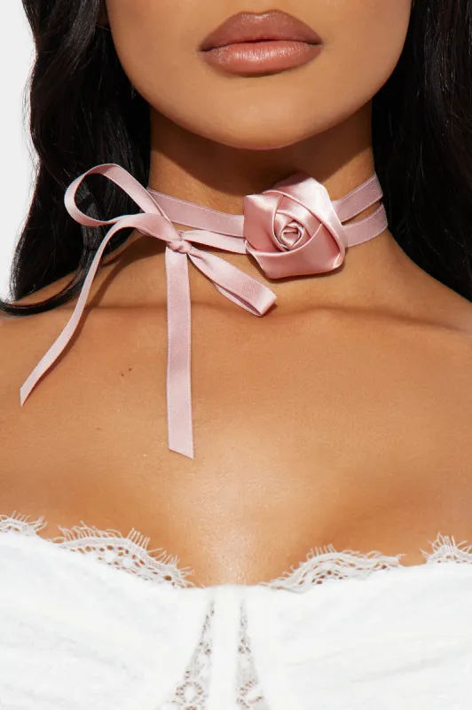 Cherie Rose Choker - Pink sold by Fashion Nova