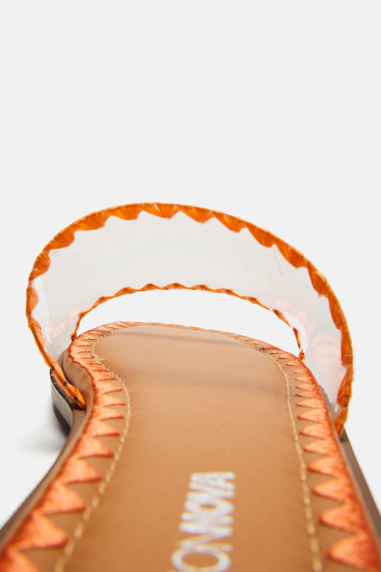 Alani Square Toe Slides - Orange sold by Fashion Nova product image thumbnail 4