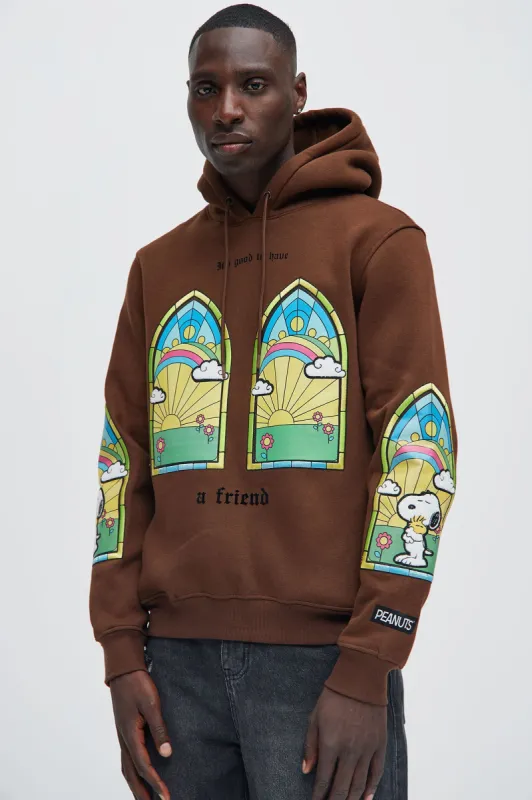 Snoop A Friend Hoodie - Brown sold by Fashion Nova