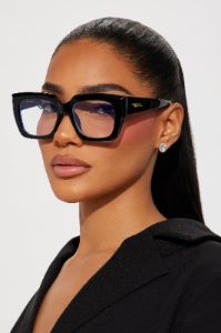 Executive Meeting Sunglasses - Black sold by Fashion Nova