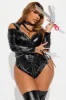 Cutting Cutie 3 Piece Costume Set - Black sold by Fashion Nova