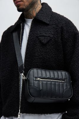 Out And About Crossbody Bag - Black sold by Fashion Nova