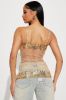 Out For The Night Embellished Top - Gold sold by Fashion Nova