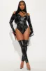 Cutting Cutie 3 Piece Costume Set - Black sold by Fashion Nova