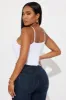 Carmen Seamless Bodysuit - White sold by Fashion Nova