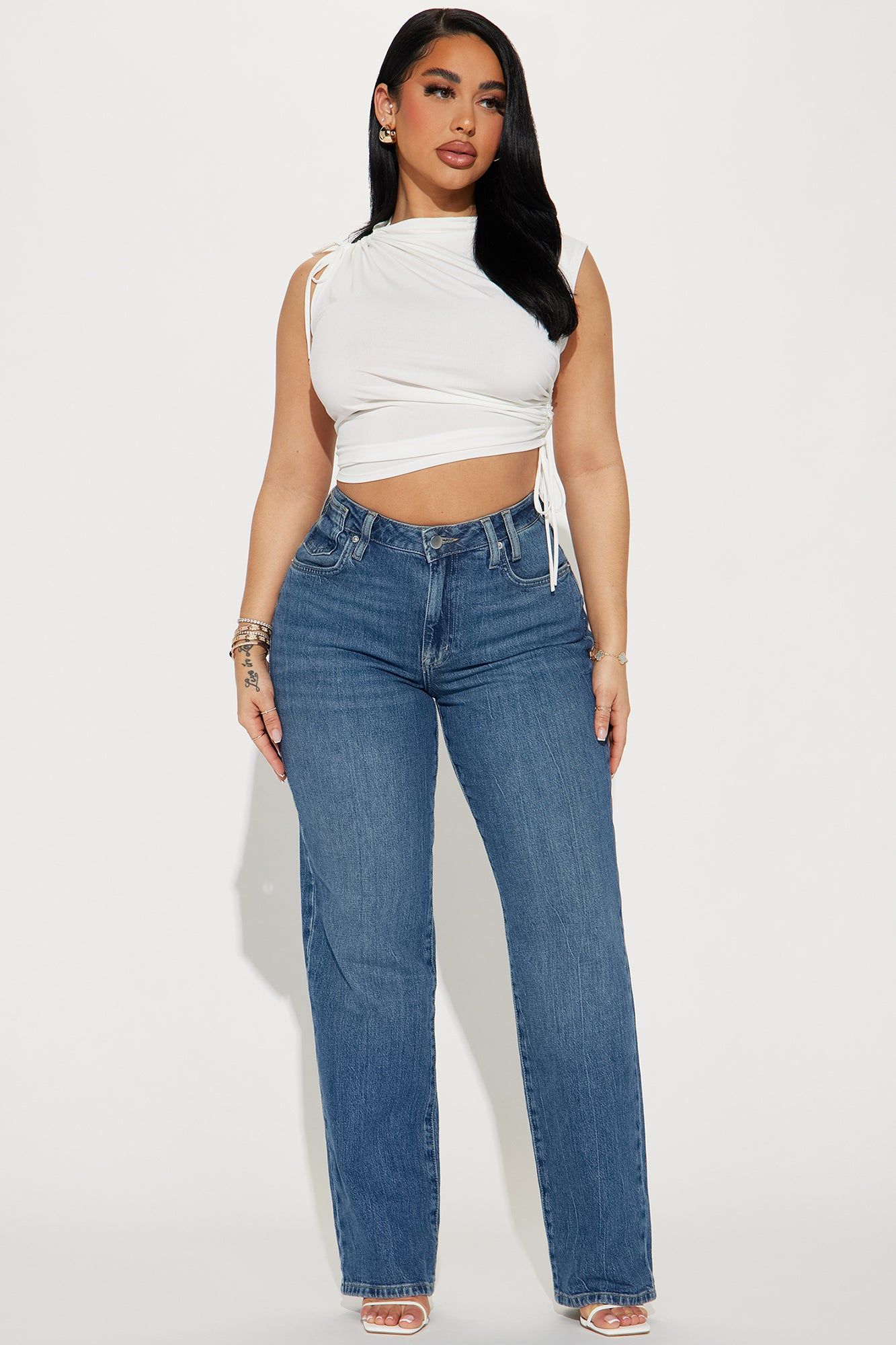 Focused On Me Top - Off White sold by Fashion Nova product image thumbnail 2
