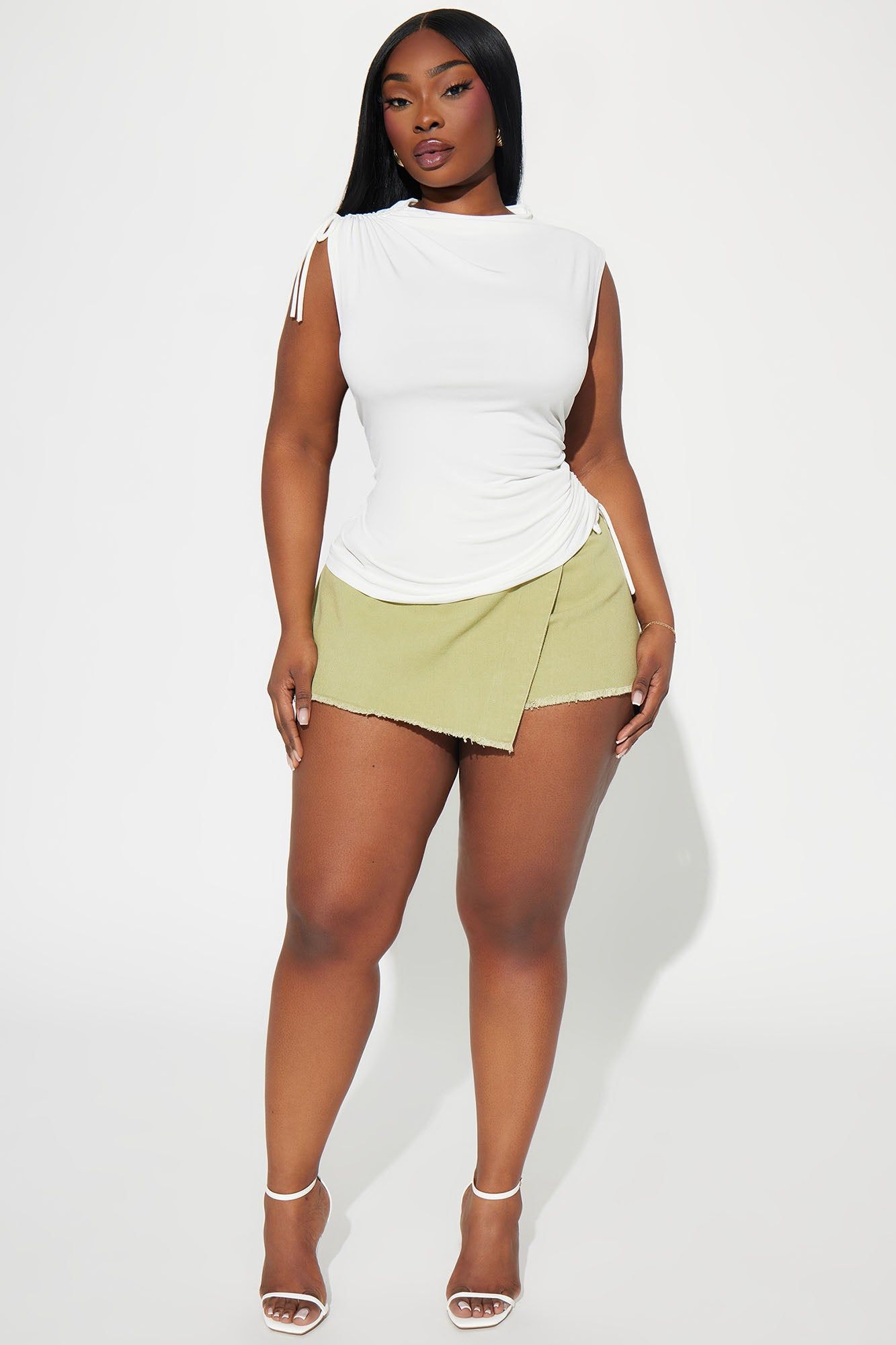 Focused On Me Top - Off White sold by Fashion Nova product image thumbnail 5
