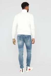 Killian Turtle Neck Sweater - Cream sold by Fashion Nova
