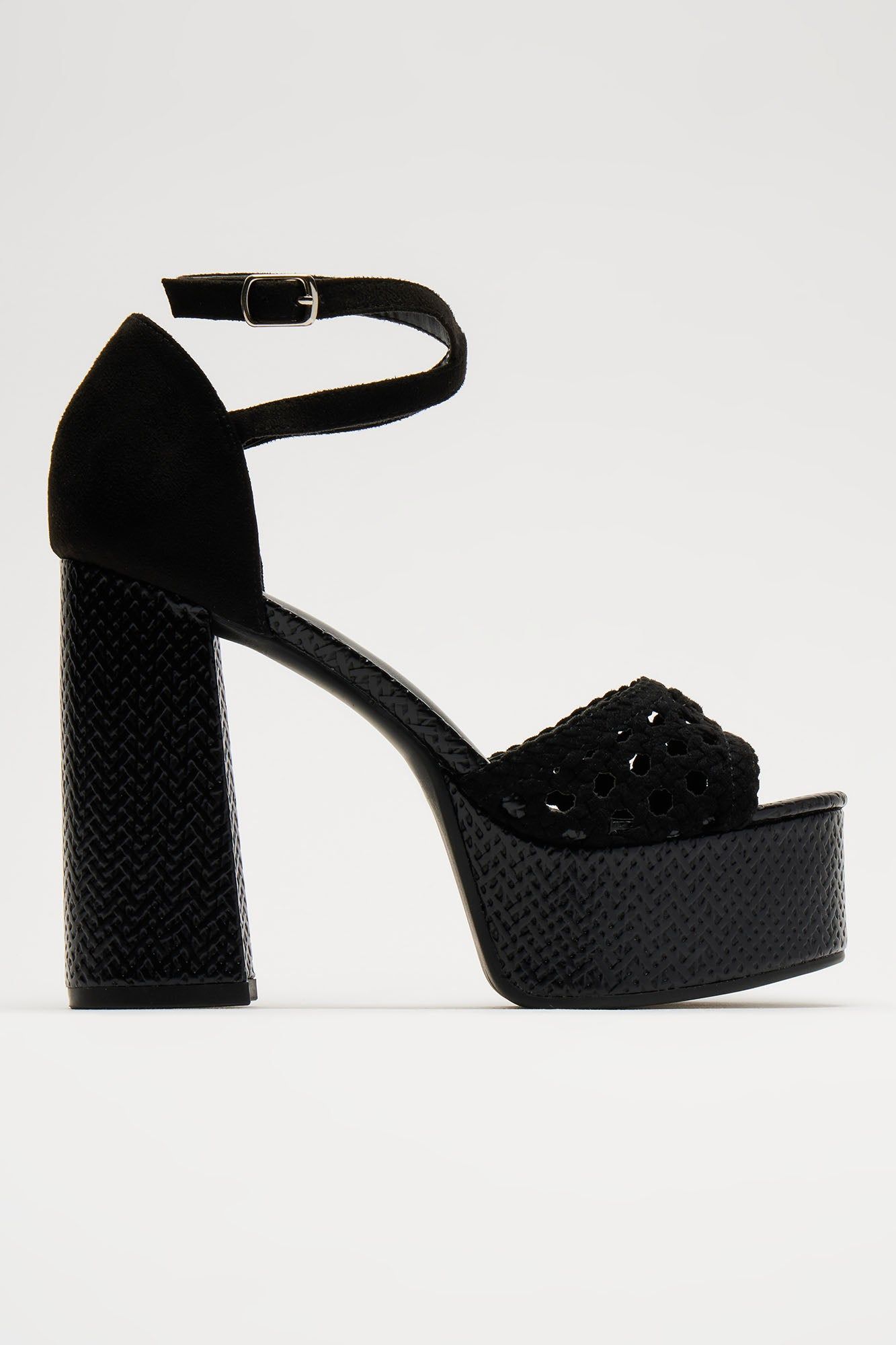 Kayla Platform Heels - Black sold by Fashion Nova product image thumbnail 4