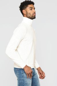 Killian Turtle Neck Sweater - Cream sold by Fashion Nova
