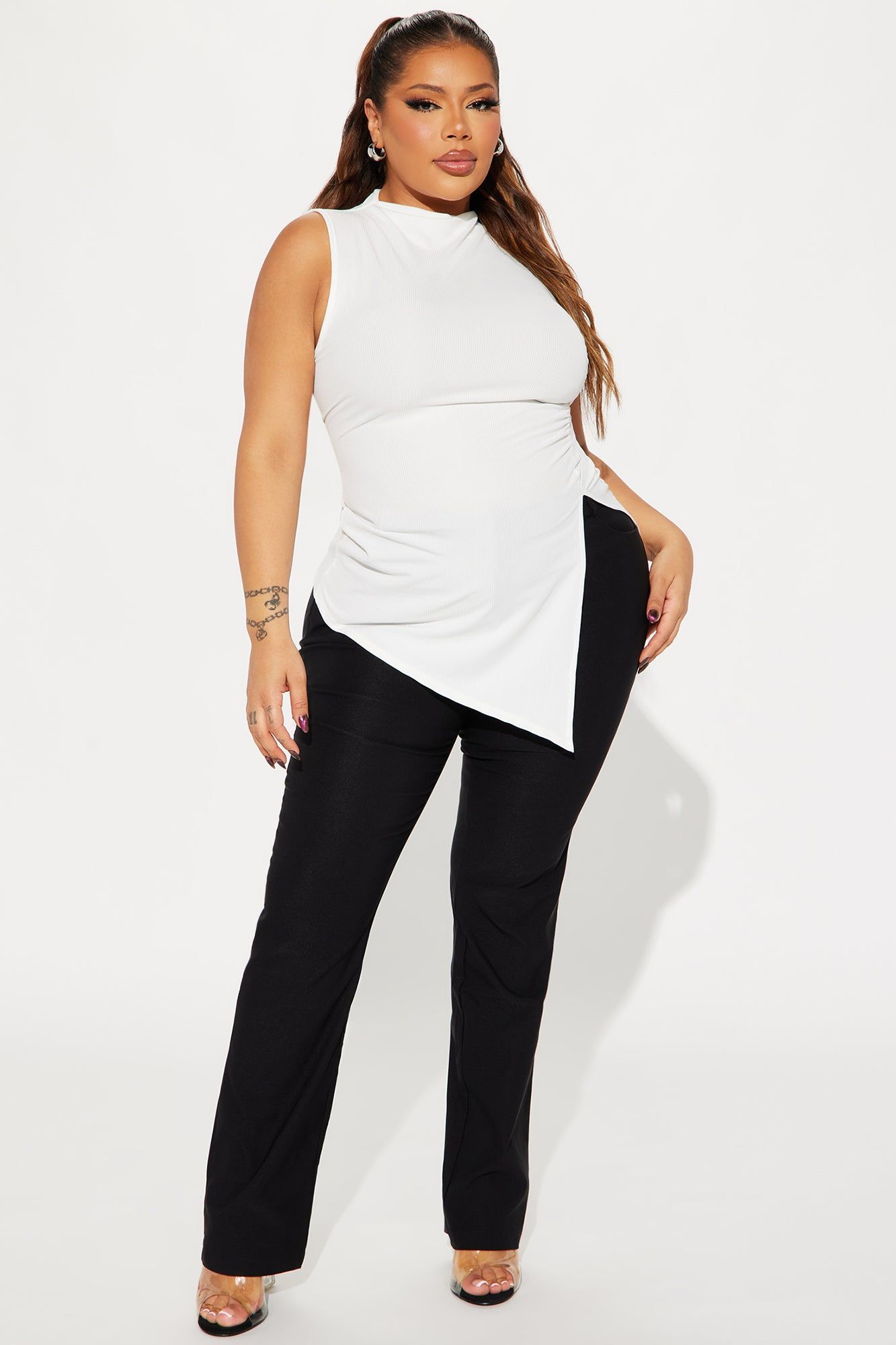 Harmony Sleeveless Top - Ivory sold by Fashion Nova product image thumbnail 5