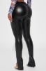 Do It Faux Leather Legging - Black sold by Fashion Nova