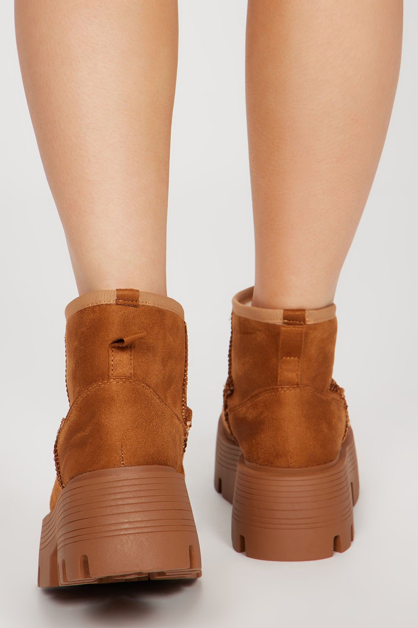 Simple Living Booties - Tan sold by Fashion Nova product image thumbnail 4