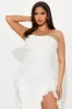 Elle Lace Maxi Dress - White sold by Fashion Nova