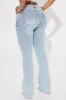 Lost Without You Soft Stretch Bootcut Jeans - Light Wash sold by Fashion Nova