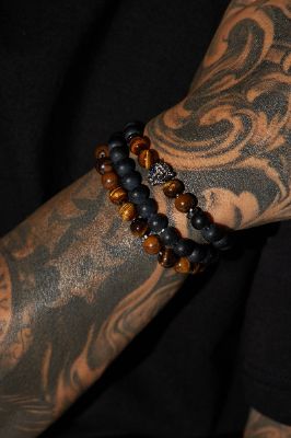 Fearless Bracelet Set - Black/combo sold by Fashion Nova