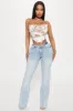 Lost Without You Soft Stretch Bootcut Jeans - Light Wash sold by Fashion Nova