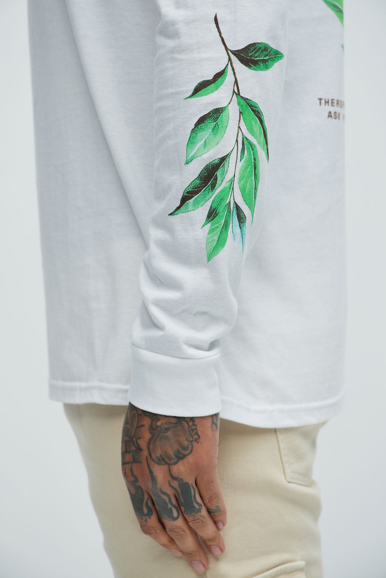 Always Believe Long Sleeve Tee - White sold by Fashion Nova product image thumbnail 4