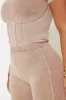 Hiking Hottie Washed Seamless Active Set - Taupe sold by Fashion Nova