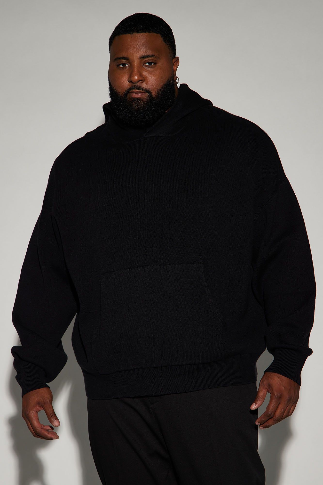 Heavyweight Sweater Hoodie - Black sold by Fashion Nova product image thumbnail 4