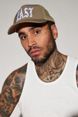 East Side Trucker Hat - Tan sold by Fashion Nova