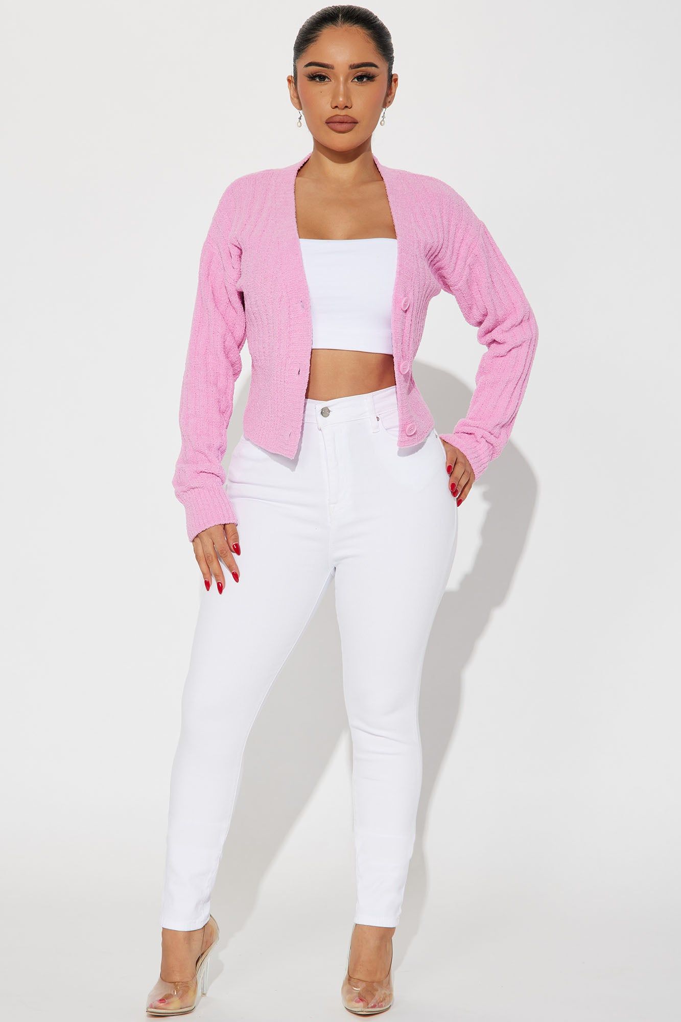Nerida Cardigan - Pink sold by Fashion Nova product image thumbnail 2