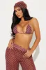 Shailene 4 Piece Bikini Set - Purple/combo sold by Fashion Nova
