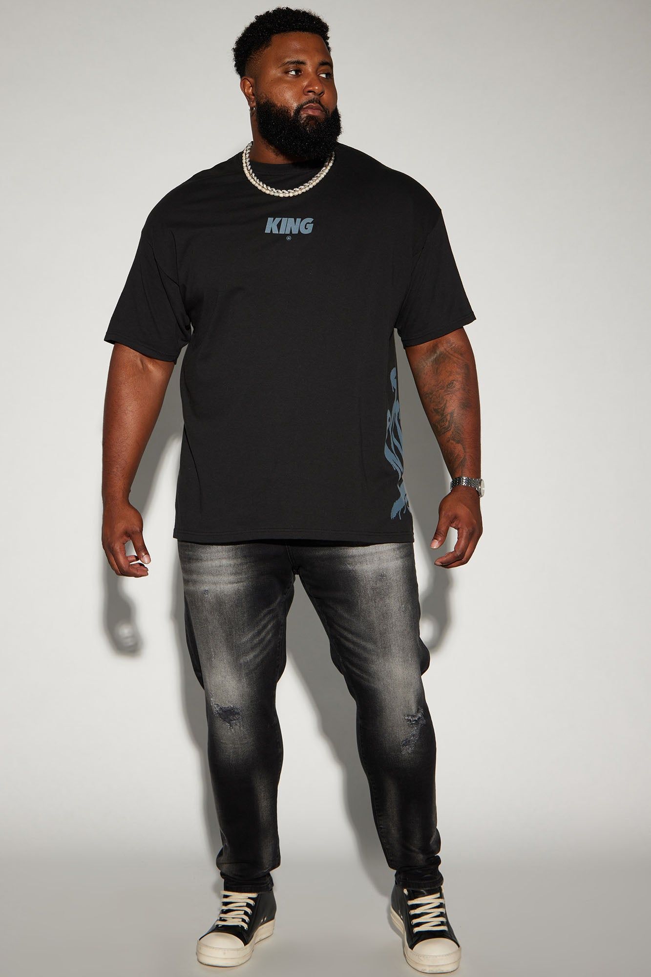 You Dropped This King Short Sleeve Tee - Black sold by Fashion Nova product image thumbnail 6
