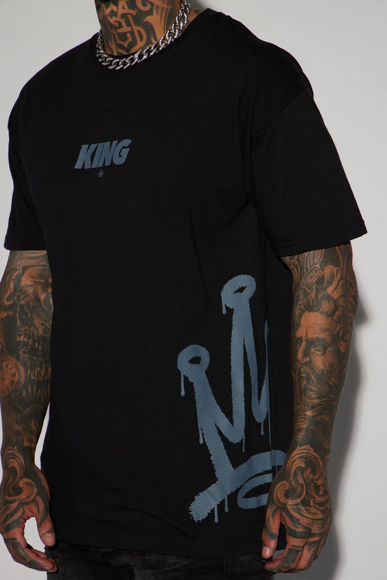 You Dropped This King Short Sleeve Tee - Black sold by Fashion Nova product image thumbnail 3