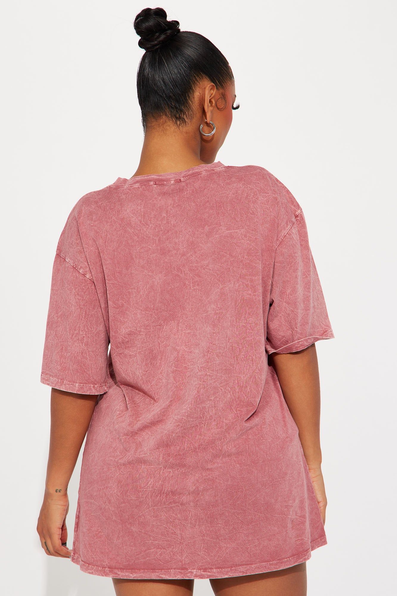 Show You How To Rock Washed Tshirt - Mauve/combo sold by Fashion Nova product image thumbnail 3