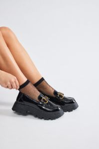 Kylie Platform Loafers - Black sold by Fashion Nova