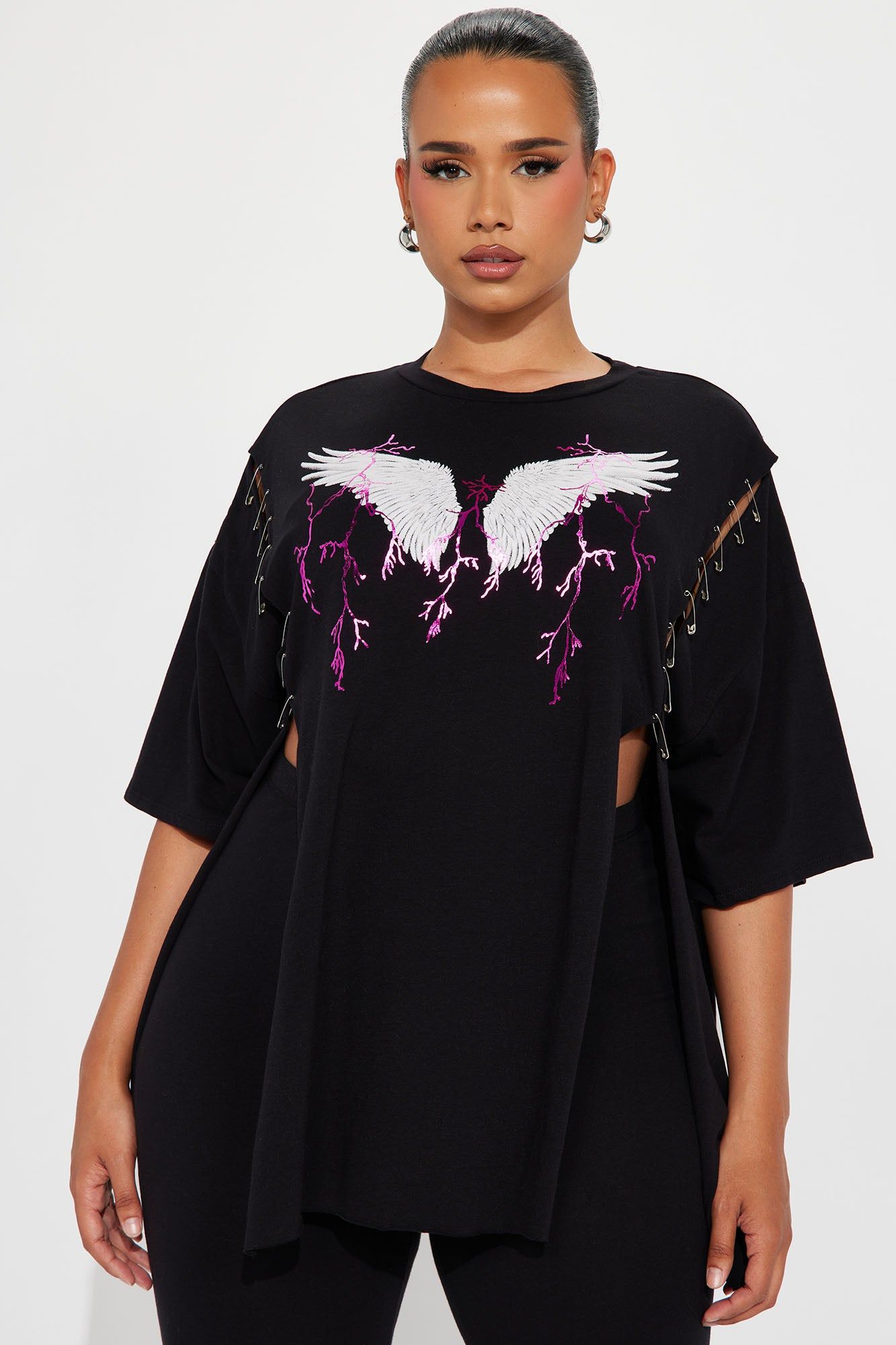 More To Give Legging Set - Black sold by Fashion Nova product image thumbnail 6