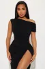 Keep Walking Maxi Dress - Black sold by Fashion Nova