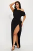 Keep Walking Maxi Dress - Black sold by Fashion Nova