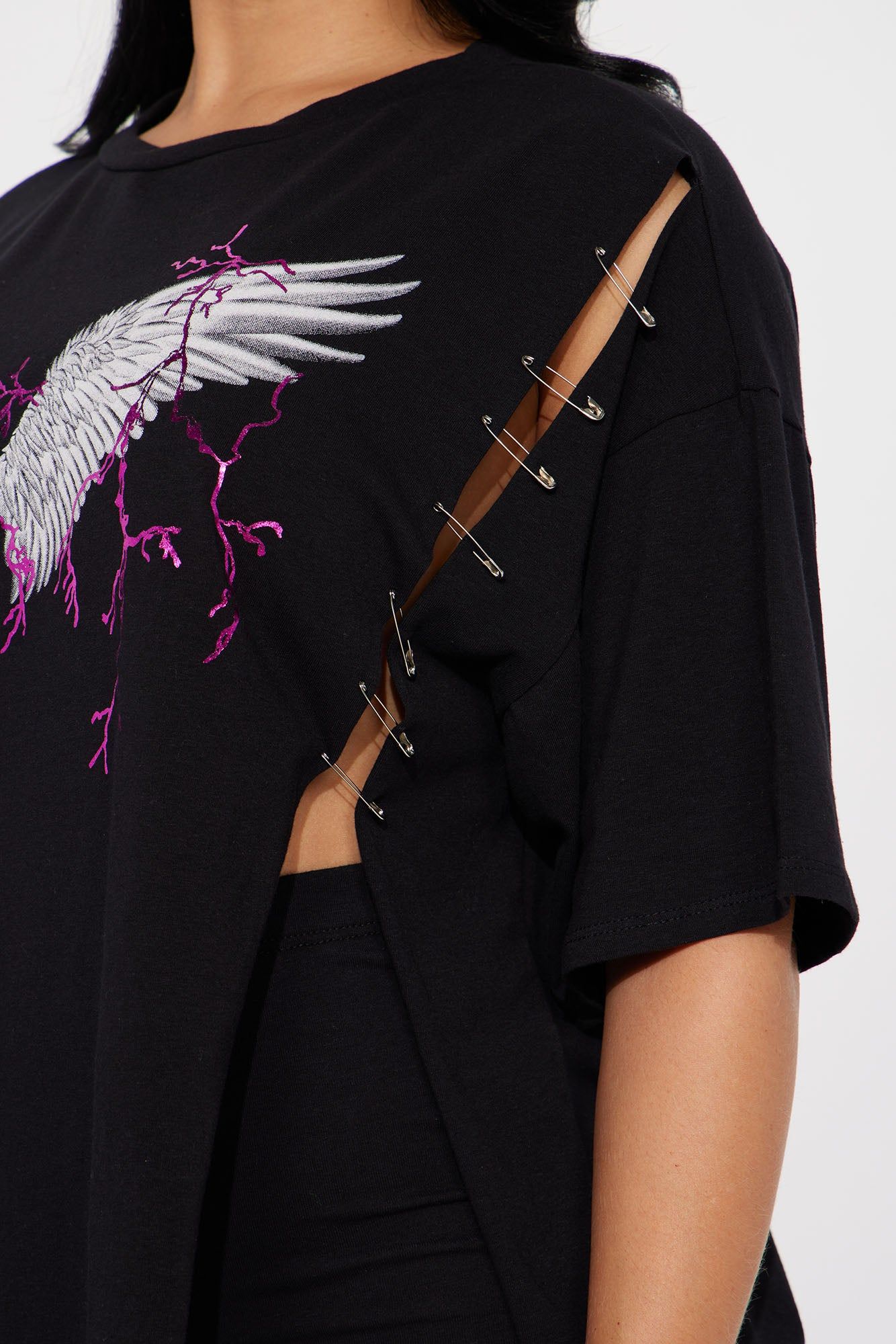 More To Give Legging Set - Black sold by Fashion Nova product image thumbnail 3