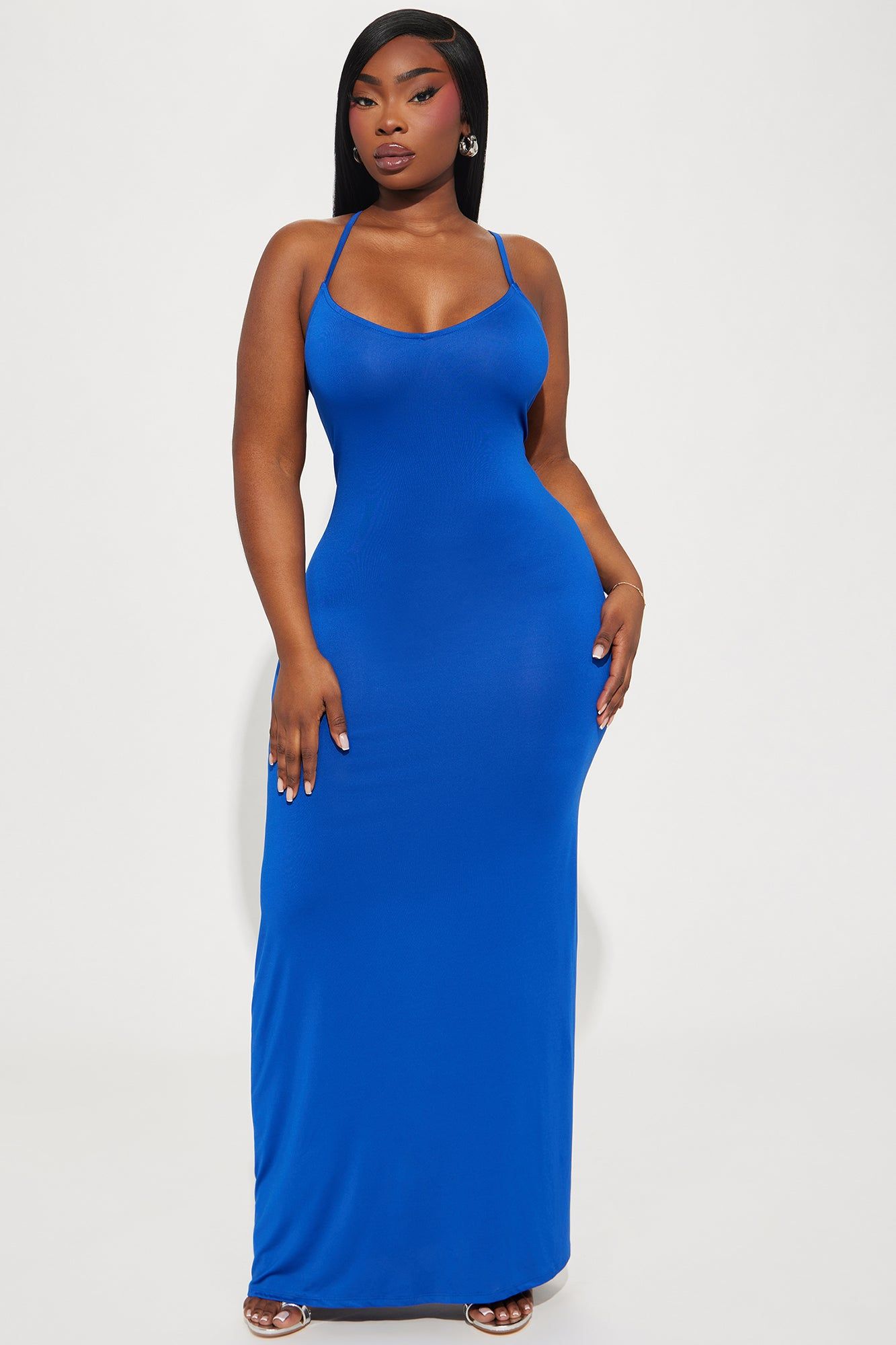 Marla Maxi Dress - Blue sold by Fashion Nova product image thumbnail 4