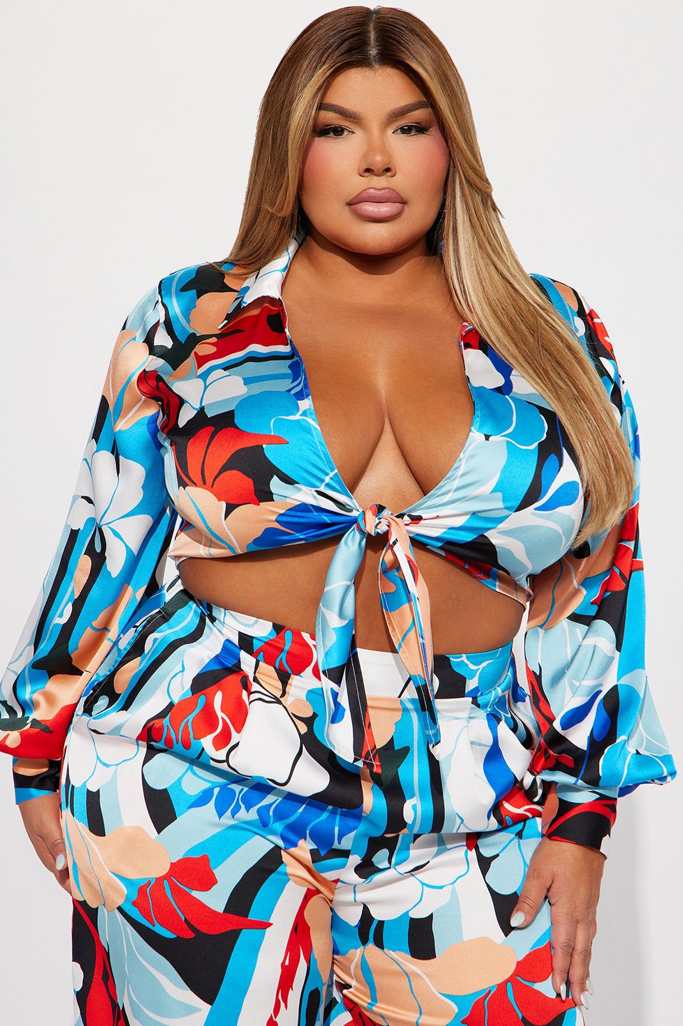 Karina Pant Set - Blue/combo sold by Fashion Nova product image thumbnail 5