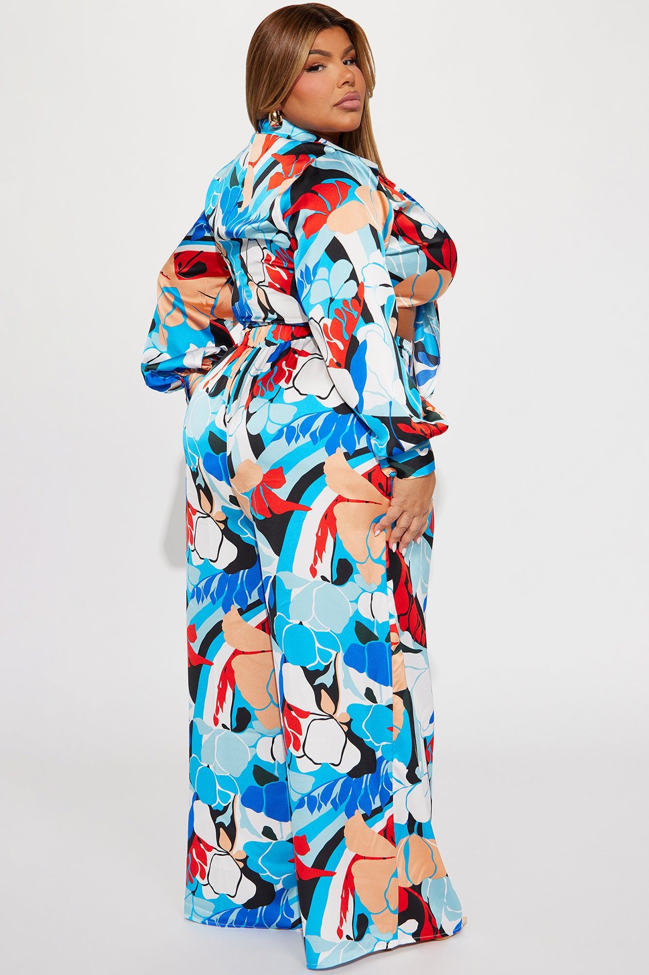 Karina Pant Set - Blue/combo sold by Fashion Nova product image thumbnail 6