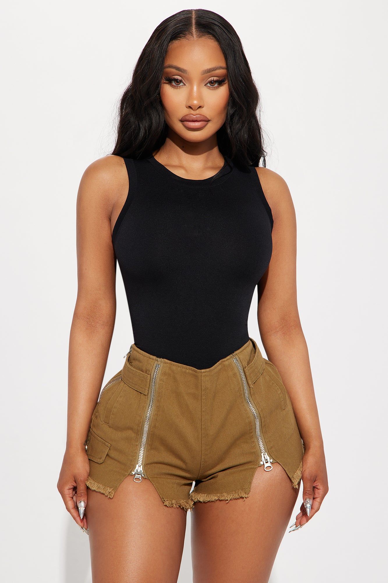 Lani Seamless Bodysuit - Black sold by Fashion Nova product image thumbnail 3