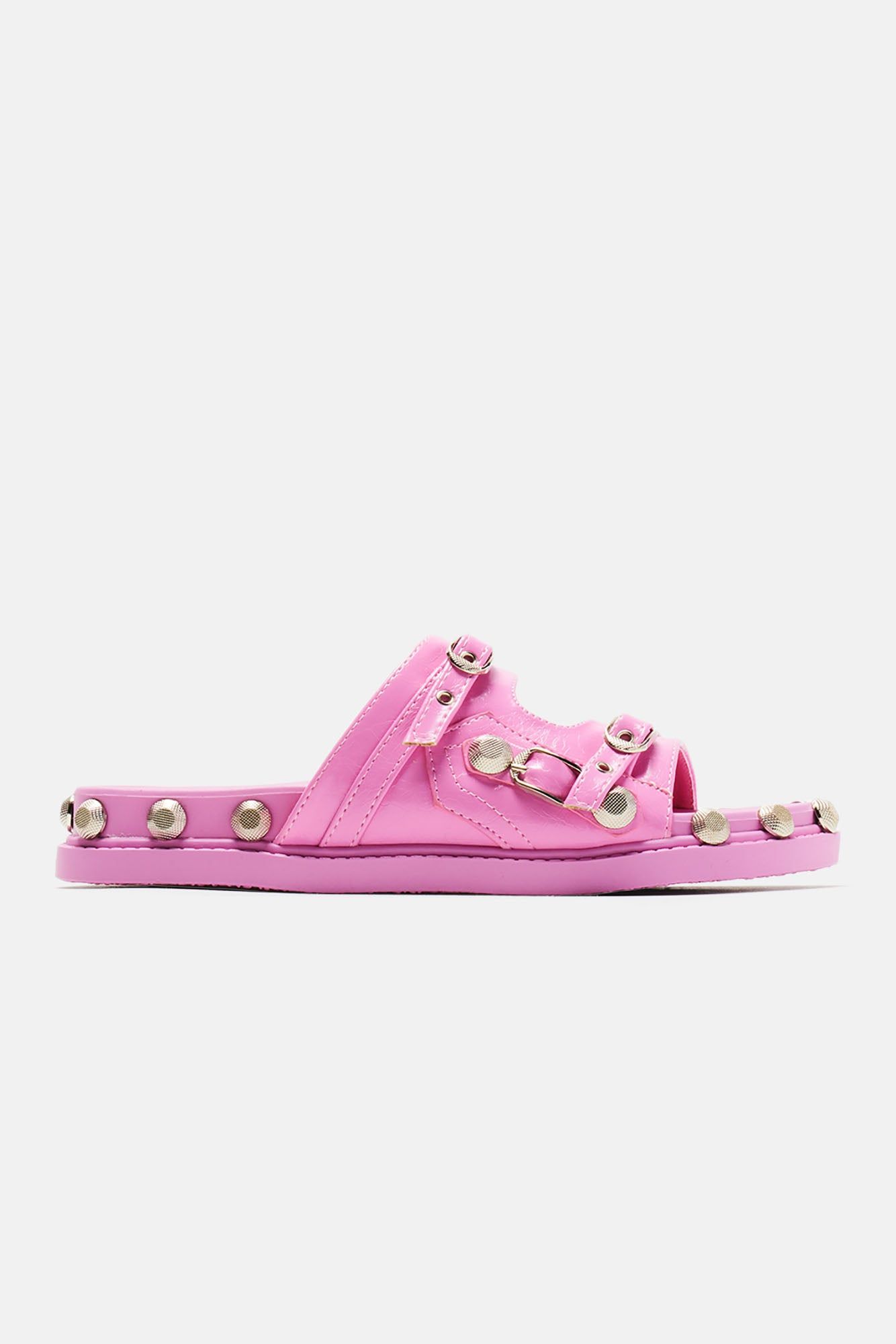 Let's Part Ways Casual Slides - Pink sold by Fashion Nova product image thumbnail 4