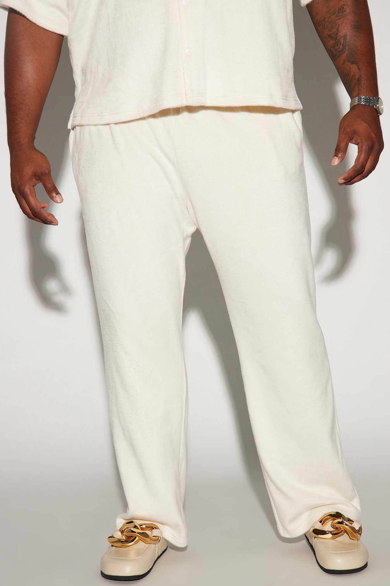 Feel The Mood Straight Pants - Cream sold by Fashion Nova product image thumbnail 3