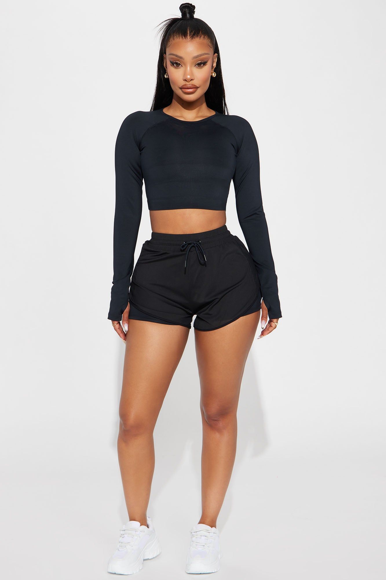Pushing Limits Elevate Active Top - Black sold by Fashion Nova product image thumbnail 2